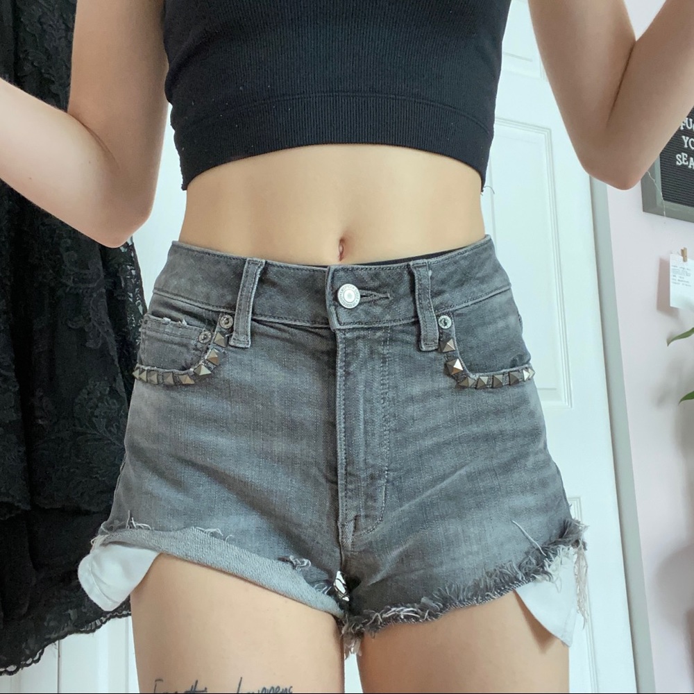 Studded shorts